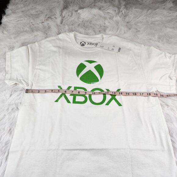 Xbox Unisex Medium Iridescent Logo Adult T-Shirt Original Video Game Gamer Tee - Picture 7 of 7